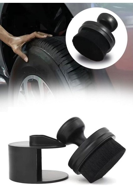 Oto Detay Temizlik Fırçası Yumuşak Tüylü Kapaklı Temizlik Fırçası