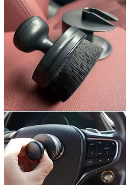 Oto Detay Temizlik Fırçası Yumuşak Tüylü Kapaklı Temizlik Fırçası fiyatları