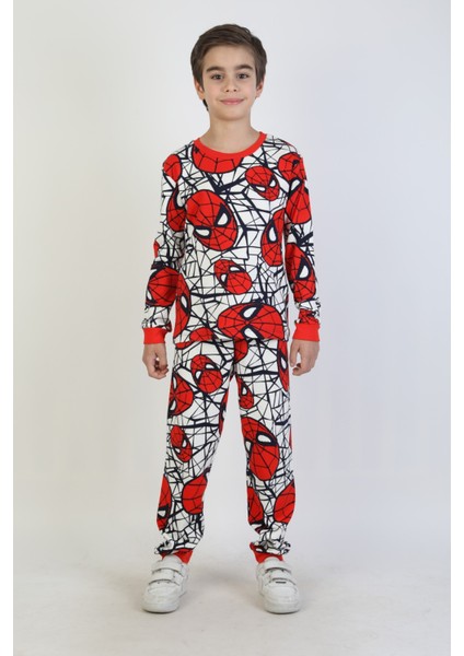 Ideal Sepet-Isob Ör. Adam Desenli Interlok %100 Pamuk Erkek Çocuk Pijama Takımı 3-13 Yaş 51519 fiyatları
