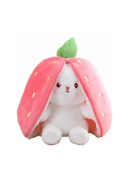 Özgüner Oyuncak 40 cm Pelüş Çilek Tavşan,tavşan Pelüş Hayvan, Pelüş Hayvan, Çilek, Paskalya Tavşanı, Pelüş Kulaklı Çilek Çanta,peluş Çilek Tavşan, Çilek, Pelüş, Paskalya Hediye modelleri