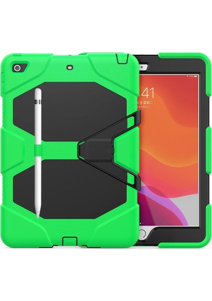 iPad 10.2 (7.nesil) Kılıf Griffin Tablet Kapak - YEŞIL-(5796) - ME001W-51BO44