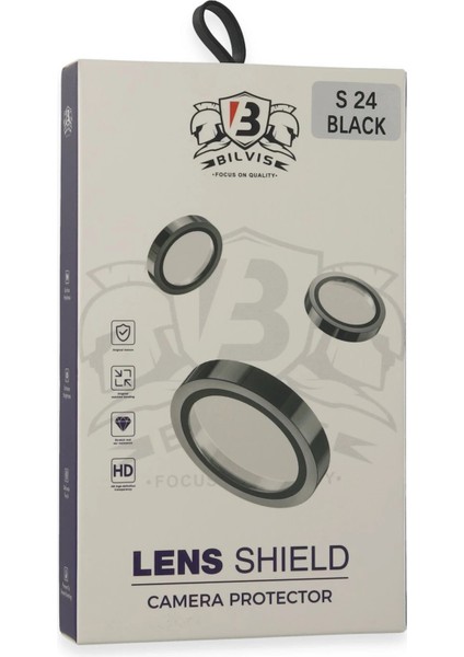 Samsung Galaxy S24 Bilvis Titan Kamera Lens - SIYAH-(5796) - ME001W-51HVI1 modelleri