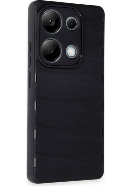 Xiaomi Redmi Note 13 Pro 4g Kılıf Bibercas Silikon Kapak - Siyah fiyatları
