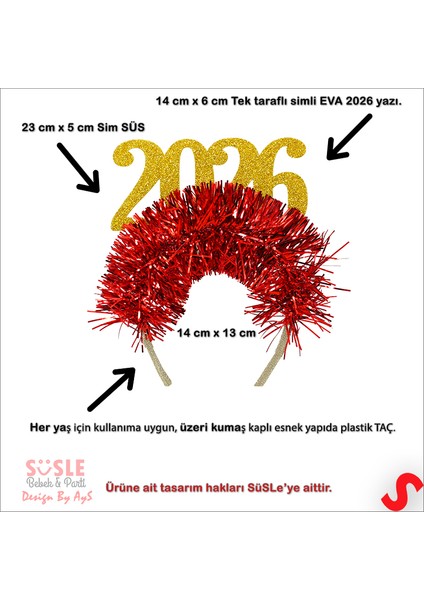 Yılbaşı 2026 Simli Taç - Altın fiyatları