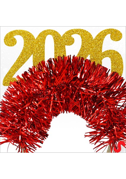 Yılbaşı 2026 Simli Taç - Altın fırsatları