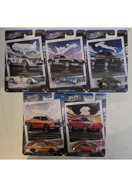 Silver Series National Icons HRT81-979G 5'li Set