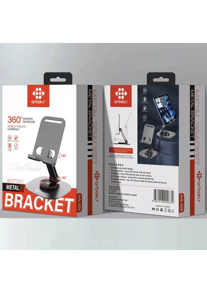 Metal Masa Üstü Telefon Tutucu ARB-608