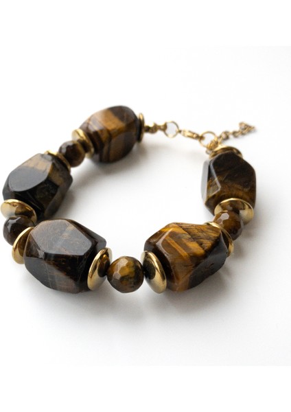 Vanya – Hematit & Kaplan Gözü Bileklik