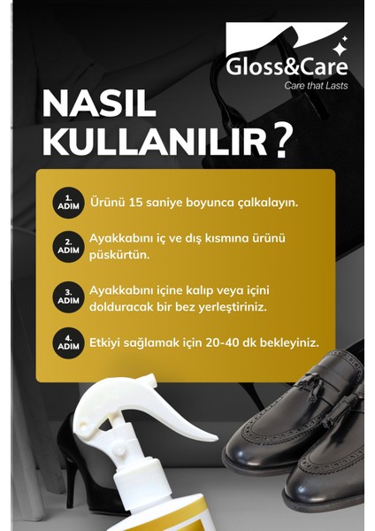 Shoeflex™ Ayakkabı Streç Deri Yumuşatıcı Sprey Ayakkabı Vurması Sıkması Önleyici Spreyi 250 ml indirimleri