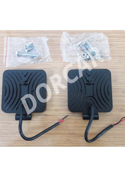2 Adet Off Road Sis Farı 16 LED Kare Çalışma Lambası fiyatları
