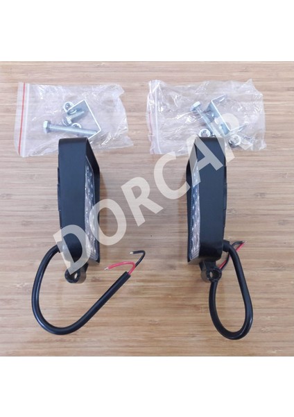 2 Adet Off Road Sis Farı 16 LED Kare Çalışma Lambası modelleri