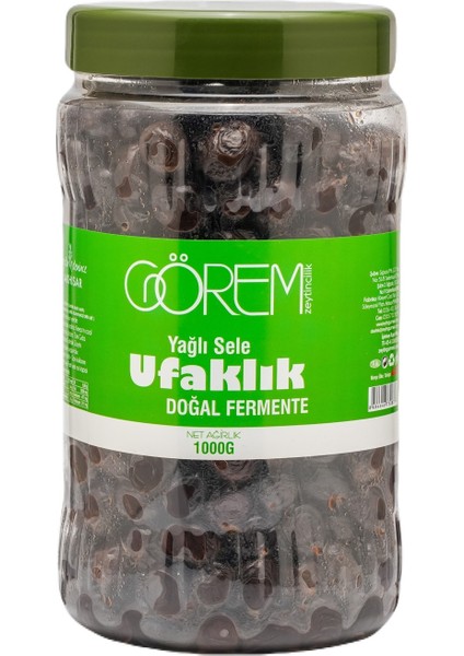 Ufaklı Boy Yağlı Sele Siyah Zeytin