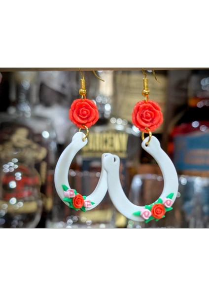 Nallı Gül Küpeler fiyatları