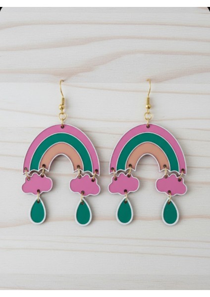 Gökkuşağı Küpeler