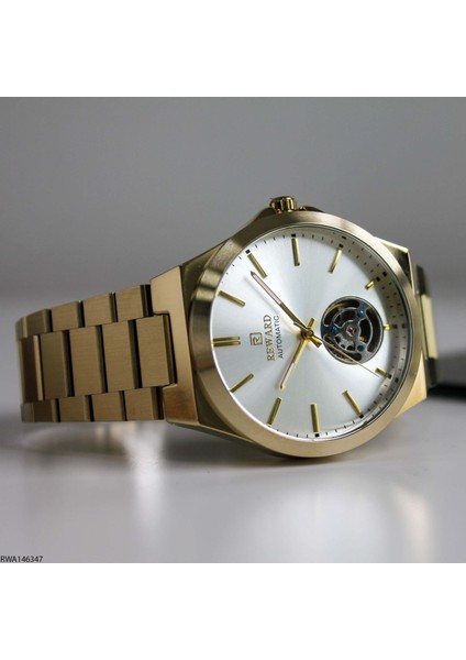 RWA146347 Çelik Kordonlu Otomatik Erkek Kol Saati