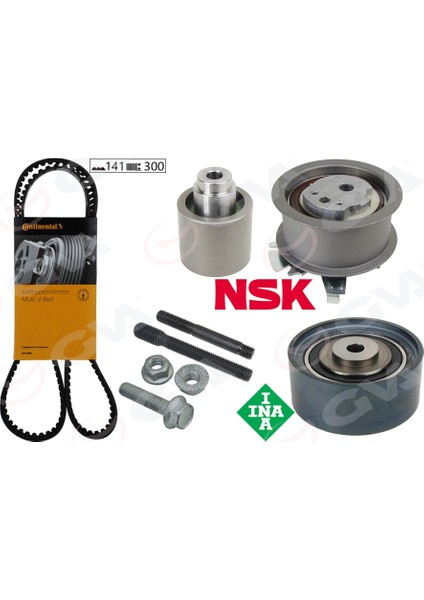 59T7526 Triger Seti Passat-Jetta-Golf5-Octavıa-Toledo-A3-A6 2.0 Tdı 04-06 Bkp-Bkd-Bre-Blb-Bmr 03G198119-03G198119B-03G198119D