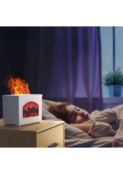 Aroma Terapi Şömine Hava Nemlendirici Alev Etkisi fiyatları