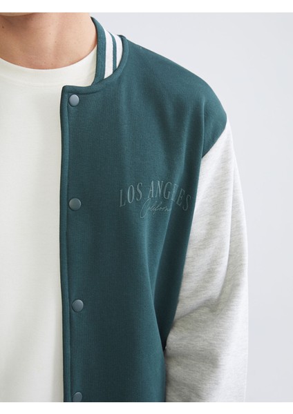 Yeni Sezon Rahat Kalıp Uzun Kollu Erkek Kolej Ceket modelleri