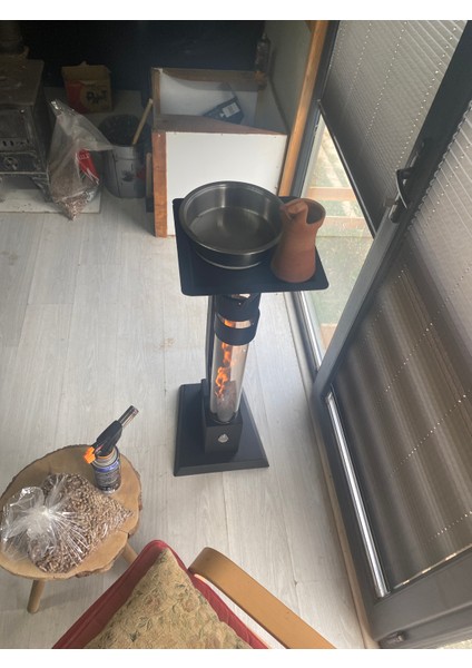 Füze Pelet Soba Için Tepsi̇ Aparati, Pişirme Için Kullanılır