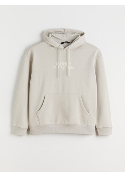 Yeni Sezon Baskılı Erkek Kalın Hoodie indirimleri