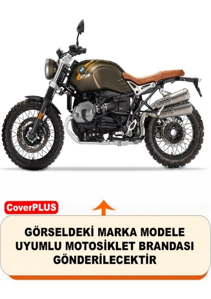 Bmw R Nine T Scrambler Reflektörlü Gri Branda,motosiklet Brandası,motor Branda Motor Örtüsü (Güvenlik Kilidi ve Bağlantı Tokalı) fiyatları