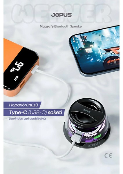 Weaver Magsafe Mini Mini Bluetooth Hoparlör modelleri