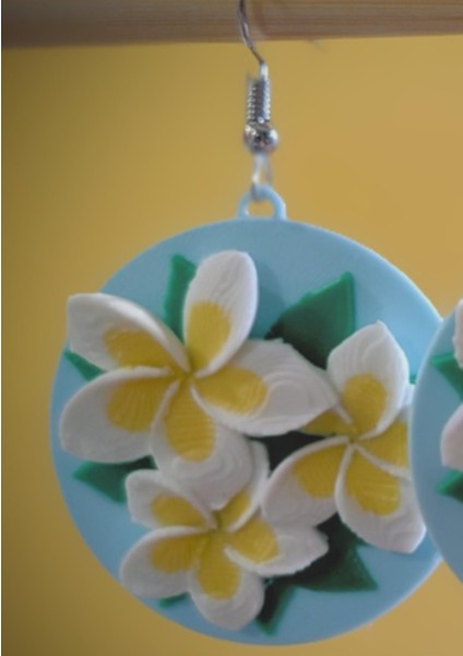 Frangipani Çiçeği Küpe fiyatları