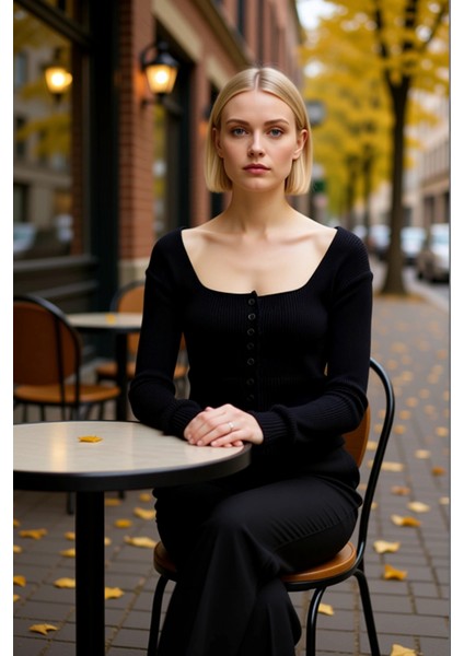 Kadın Crop Kare Yaka Fitilli Triko Hırka Vücudu Saran Yumuşak Dokulu Uzun Kollu Ince Örgü Şık fiyatları