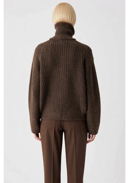 Kadın Geniş Kalıp Fermuarlı Triko Hırka Günlük Stilinizi Tamamlayan Yumuşak Dokunuş ve Konfor indirimleri