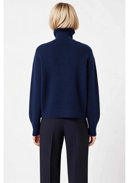 Kadın Yumuşak Dokulu Geniş Kalıp Fermuarlı Triko Hırka Günlük Stilinize Konforlu ve Şık Bir Dokunuş indirimleri