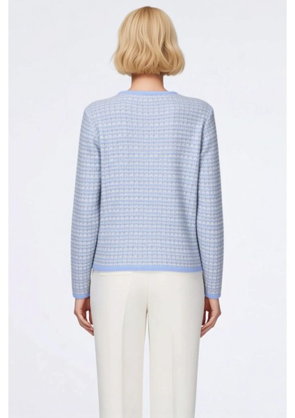 Kadın Tüvit Dokulu Düğmeli Triko Hırka Klasik Şıklık ve Sunan Uzun Kollu Tasarım Dayanıklı indirimleri