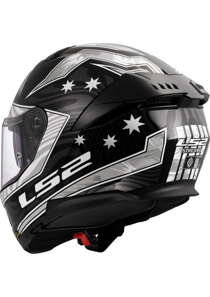 Stream 2 Galdam Siyah-Beyaz Kask modelleri