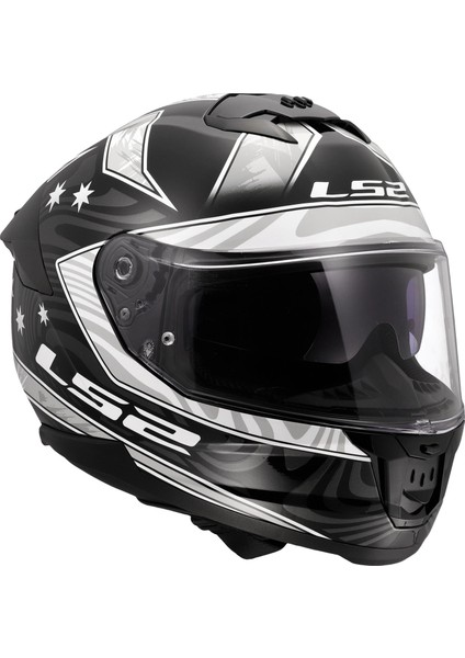 Stream 2 Galdam Siyah-Beyaz Kask