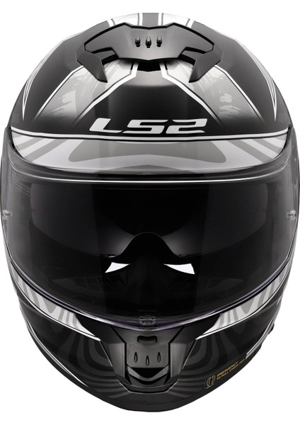 Stream 2 Galdam Siyah-Beyaz Kask