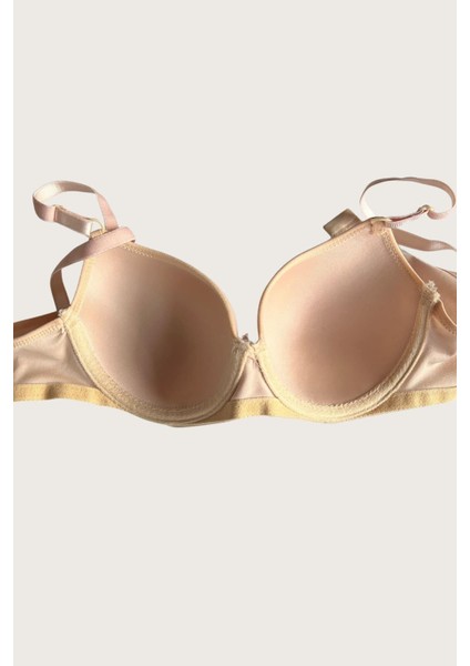 Ten-Beyaz 2'li Mikro Kumaş Içi Boş Balenli Günlük Desteksiz Sütyen fiyatları