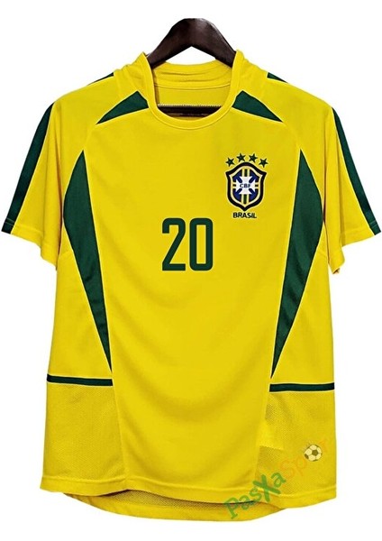 Nostalji Brezilya 2002 Dünya Kupası Finali Alex Iç Saha Retro Forması fiyatları