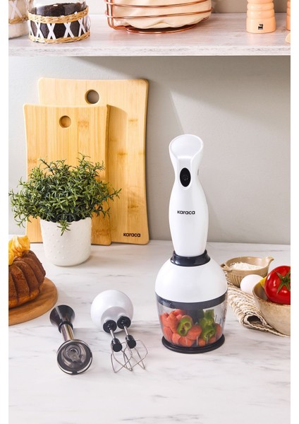 3'lü Beyaz Blender Seti, 1000W, Güçlü ve Şık Tasarım fiyatları