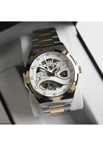 RWA146368 Çelik Kordonlu Otomatik Erkek Kol Saati indirimleri