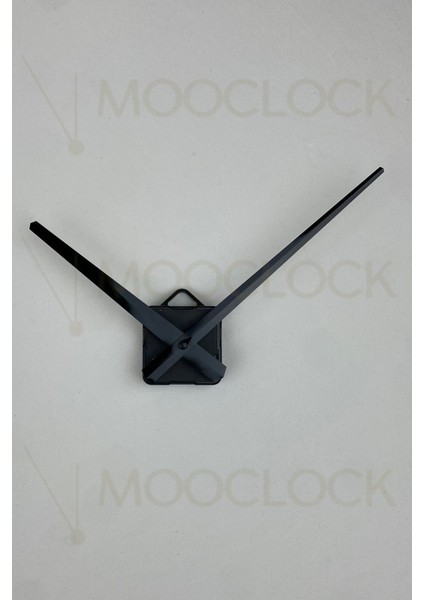 Sessiz Duvar Saati Mekanizması, 14 mm Şaft, Uzun Akrep, Set, Askılı, Siyah Renk modelleri