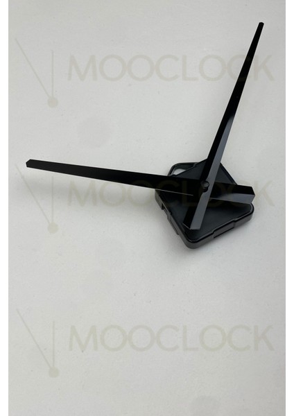 Sessiz Duvar Saati Mekanizması, 14 mm Şaft, Uzun Akrep, Set, Askılı, Siyah Renk indirimleri