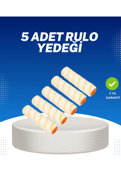 5’li Emülsiyon Boya Rulosu Duvar ve Tavan Uygulamasına Uygun