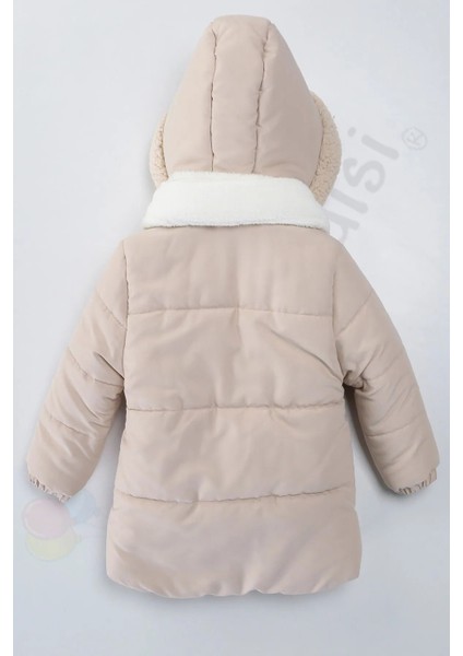 Kapüşonlu Cepli Içi Peluş Kürklü Fermuarlı Kapitone Kar Şişme Kışlık Erkek Bebek Mont Çocuk Kaban modelleri