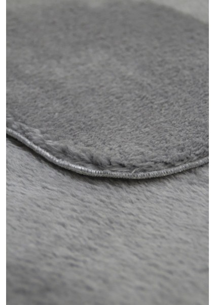 Banyo Paspas Takımı Gri Peluş Post Halı Klozet 2 Li Takımı 80X120 ve 80X60 fiyatları