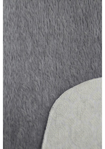 Banyo Paspas Takımı Gri Peluş Post Halı Klozet 2 Li Takımı 80X120 ve 80X60 fırsatları