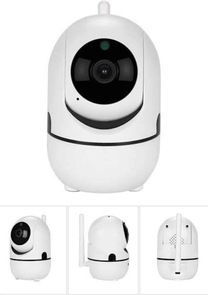 Baby Kamera Kablosuz 720P Beyaz 360 Derece Wifi Kamera Full Hd 1080P modelleri