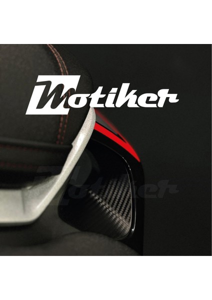 Rks Srk 125R Arka Kuyruk Içi Karbon Orjinal Sticker Etiket Modeli