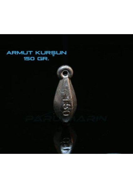 150 Gram Armut Kurşun 3 Lü Seti