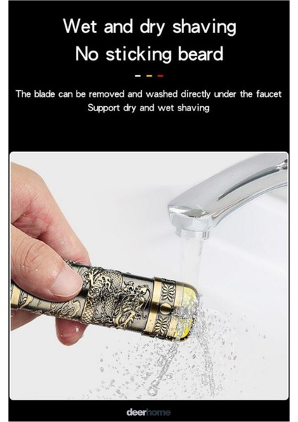 Mini Şarjlı Traş Makinesi, Şık ve Taşınabilir Vintage Tasarım ile Kullanıma Hazır modelleri