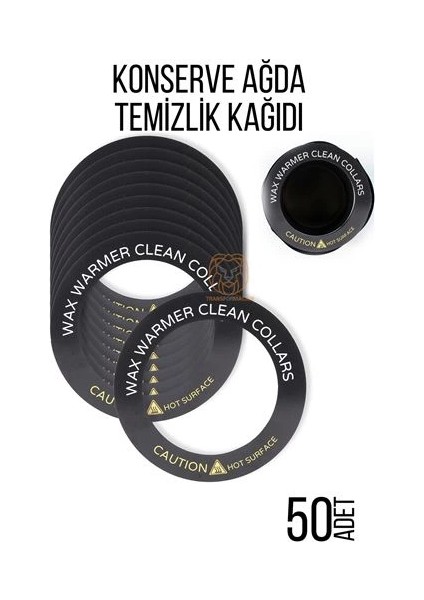 Bfs Konserve Ağda Koruyucu Karton Temizlik Kağıdı 50 Adet