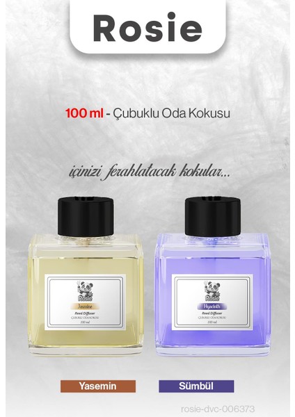 Rosıe Yasemin ve Sümbül 100 ml Çubuklu Oda Kokusu fiyatları